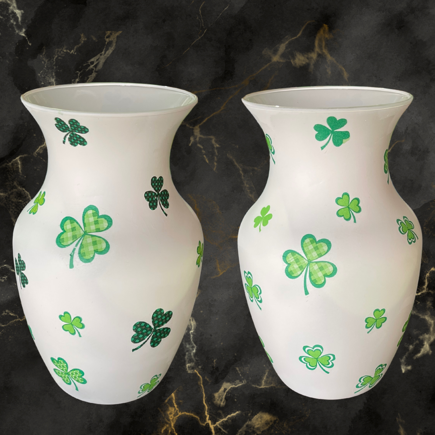 St Patrick’s Day Vase