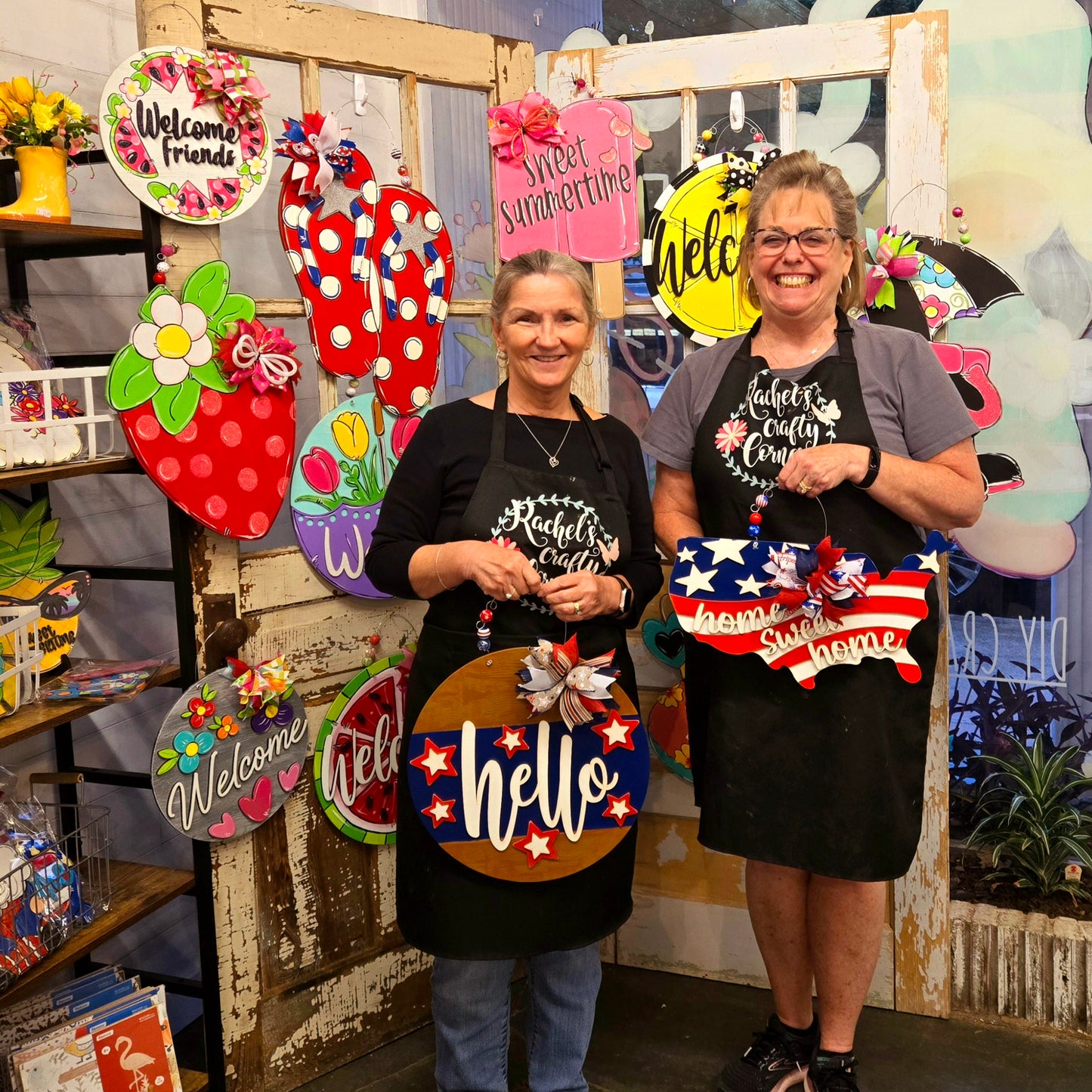 Patriotic/Americana Themed Door Hanger Workshop: June 5th @ 6:30pm
