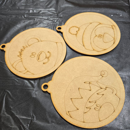 DIY Ornament Bar – Paint Your Own Christmas Ornaments