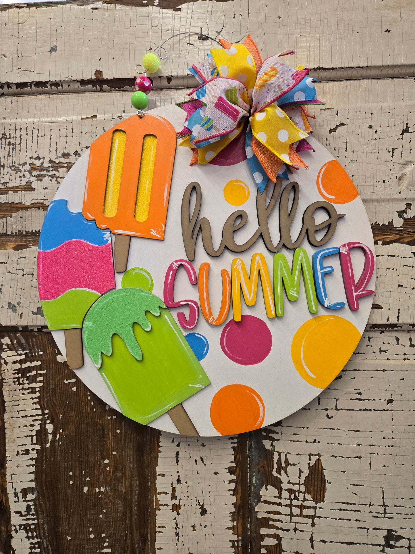Summer Theme Door Hanger Workshop: June 19th @ 6:30