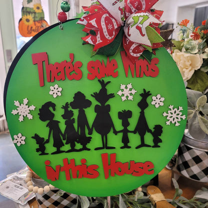 Christmas Door Hanger Workshop: December 4th @ 6:30PM