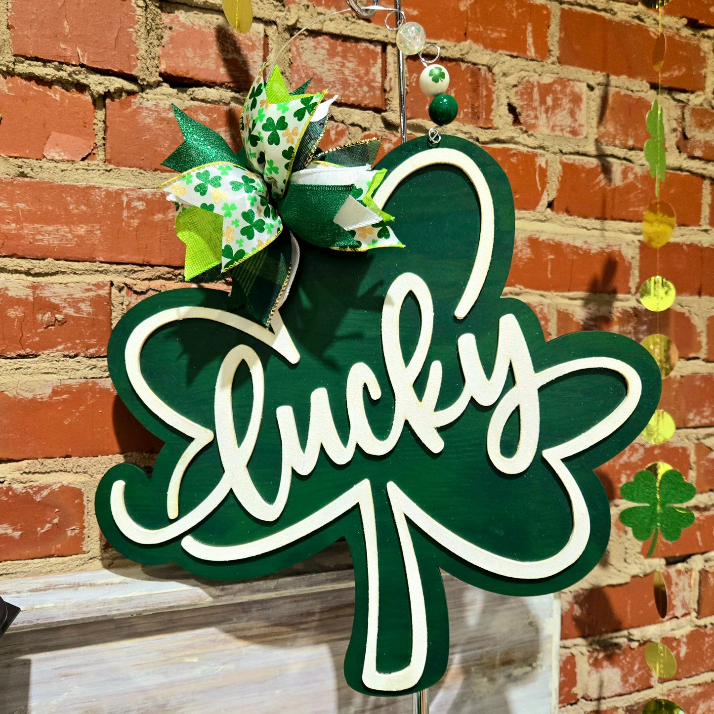 St Patrick's Themed Door Hanger Workshop: Thursday March 6th at 6:30