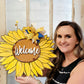 Sunflower Door Hanger