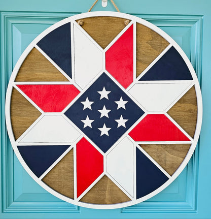 Patriotic/Americana Themed Door Hanger Workshop: May 7th @ 6:30pm