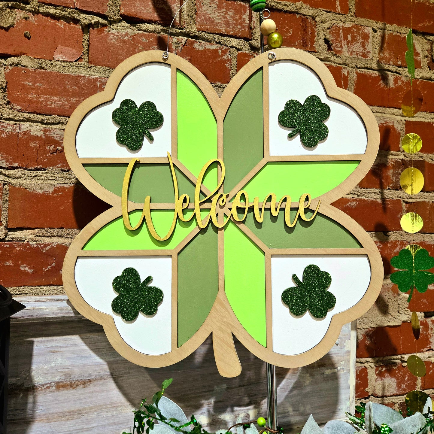 St Patrick's Themed Door Hanger Workshop: Thursday March 6th at 6:30