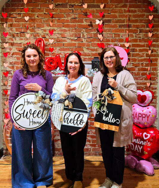 Everyday Door Hanger Workshop February 27th 6:30 PM