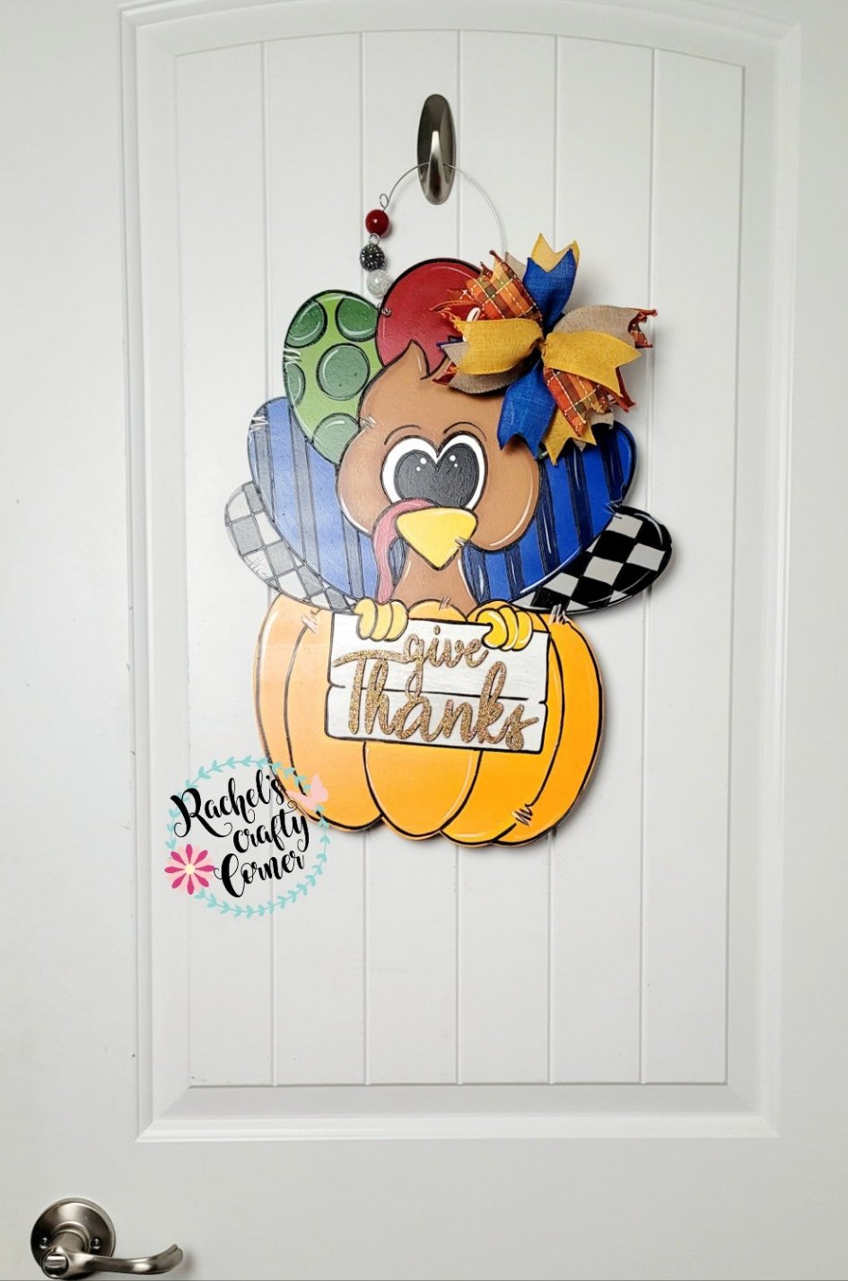 Thanksgiving door hanger, turkey door hanger, the one where it’s cheapest thanksgiving, friends