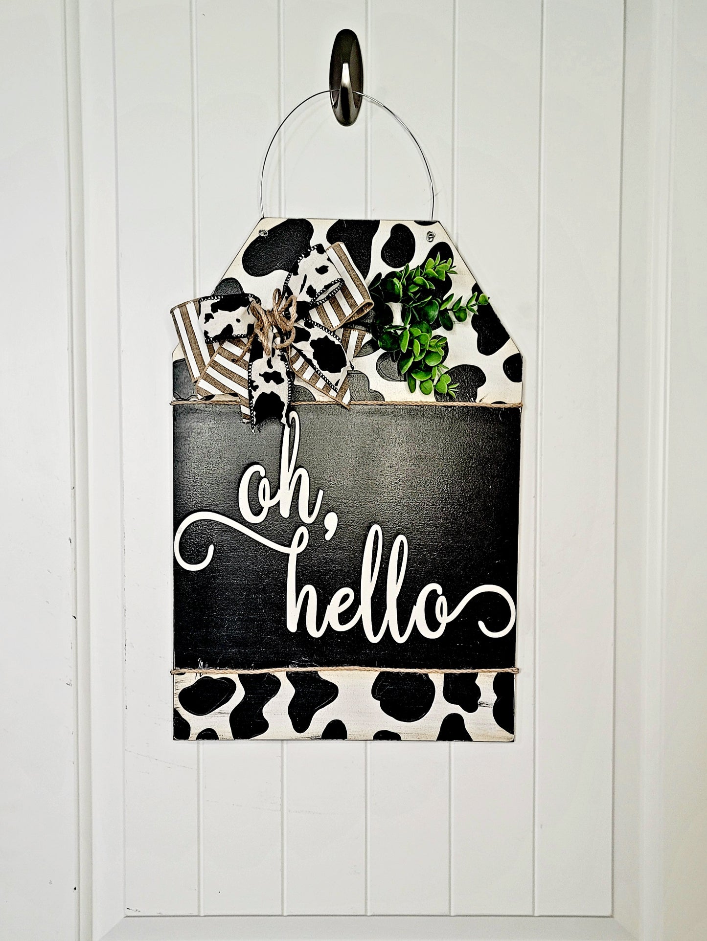 Oh, Hello Door Hanger