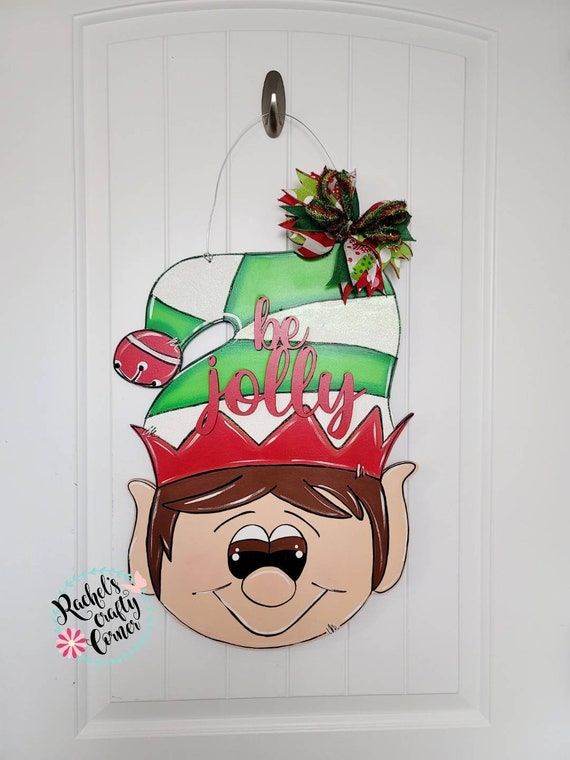 Buddy Elfs Door Hanger and DIY Blank Cutout