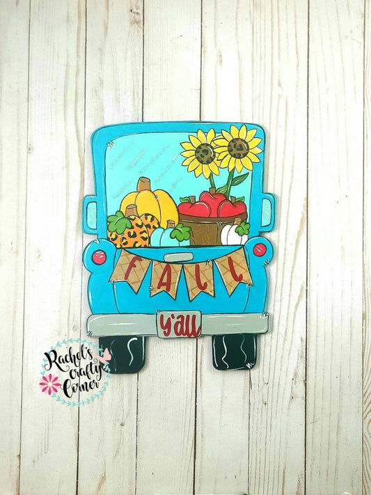 Fall Harvest Truck Sign