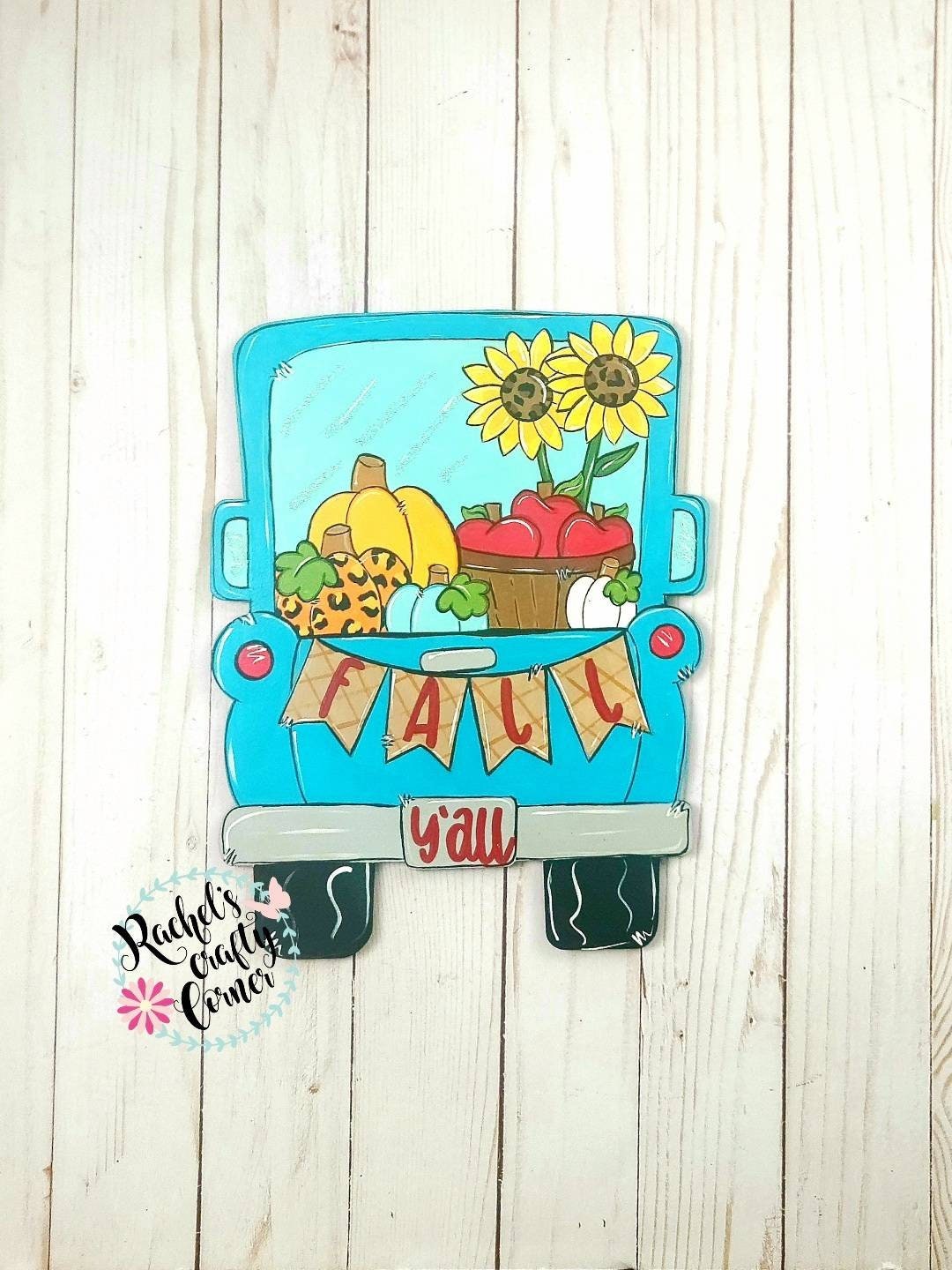 Fall Harvest Truck Sign